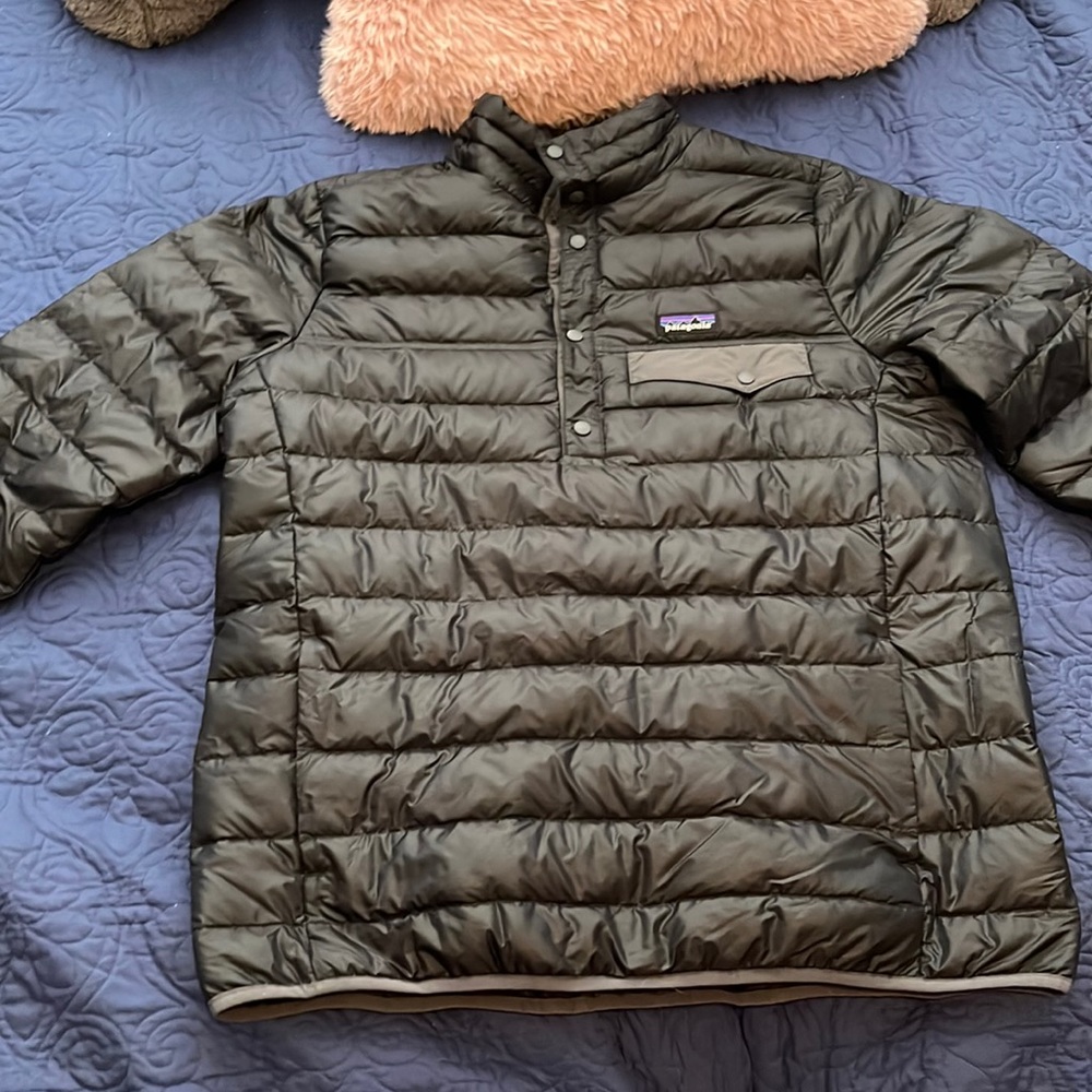 NEVER WORN Patagonia Men’s Snap T revised classic jacket in black size XL